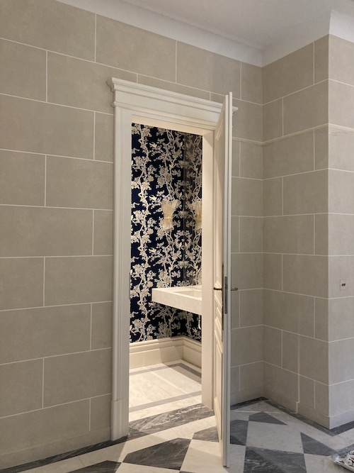 Rénovation cage d'escalier en pierre de taille